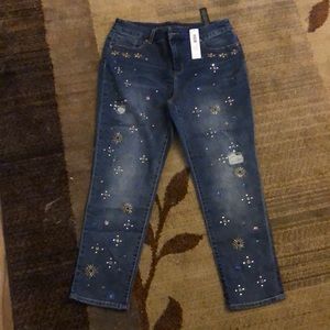 Chico’s ankle jeans.